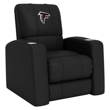 Dreamseat Home Theater Recliner with Atlanta Falcons Primary Logo XZ418301RHTCDBLK-PSNFL20005